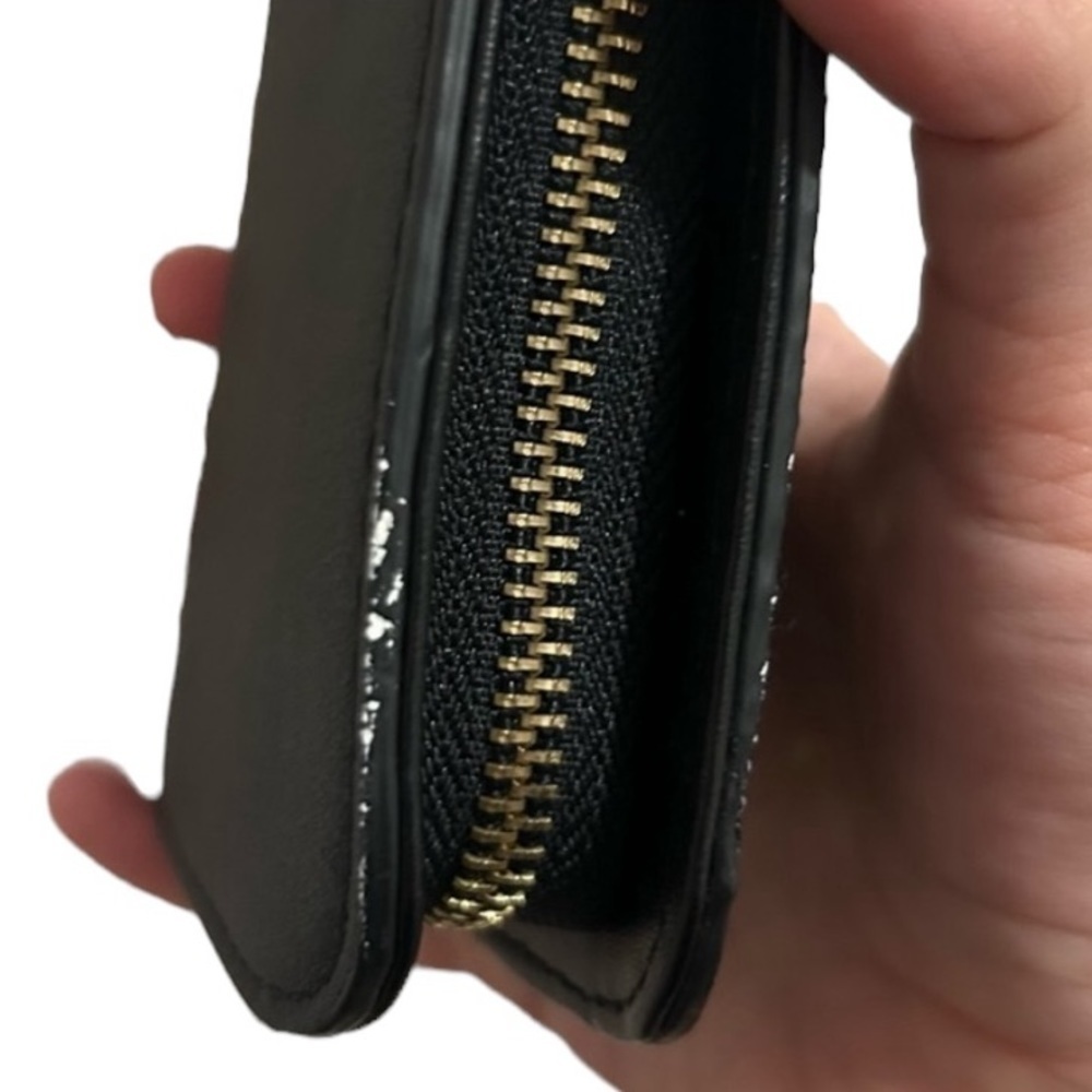 Michael Kors, MK Fulton, Black Pebbled Leather Crossbody Bag - Picture 10 of 16